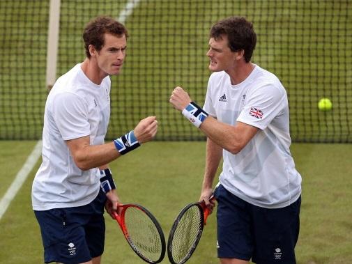 Creative tension . . . Andy and Jamie Murray